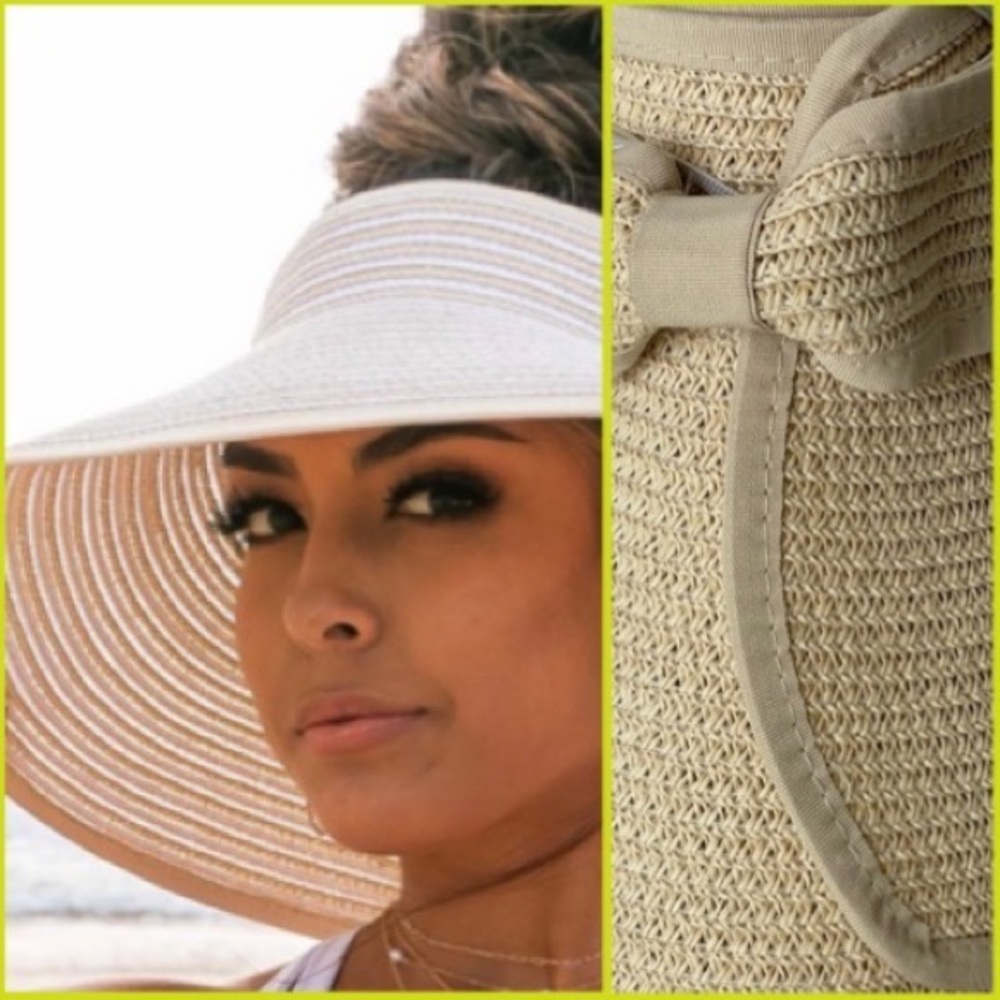 Summer neutral/cream hat